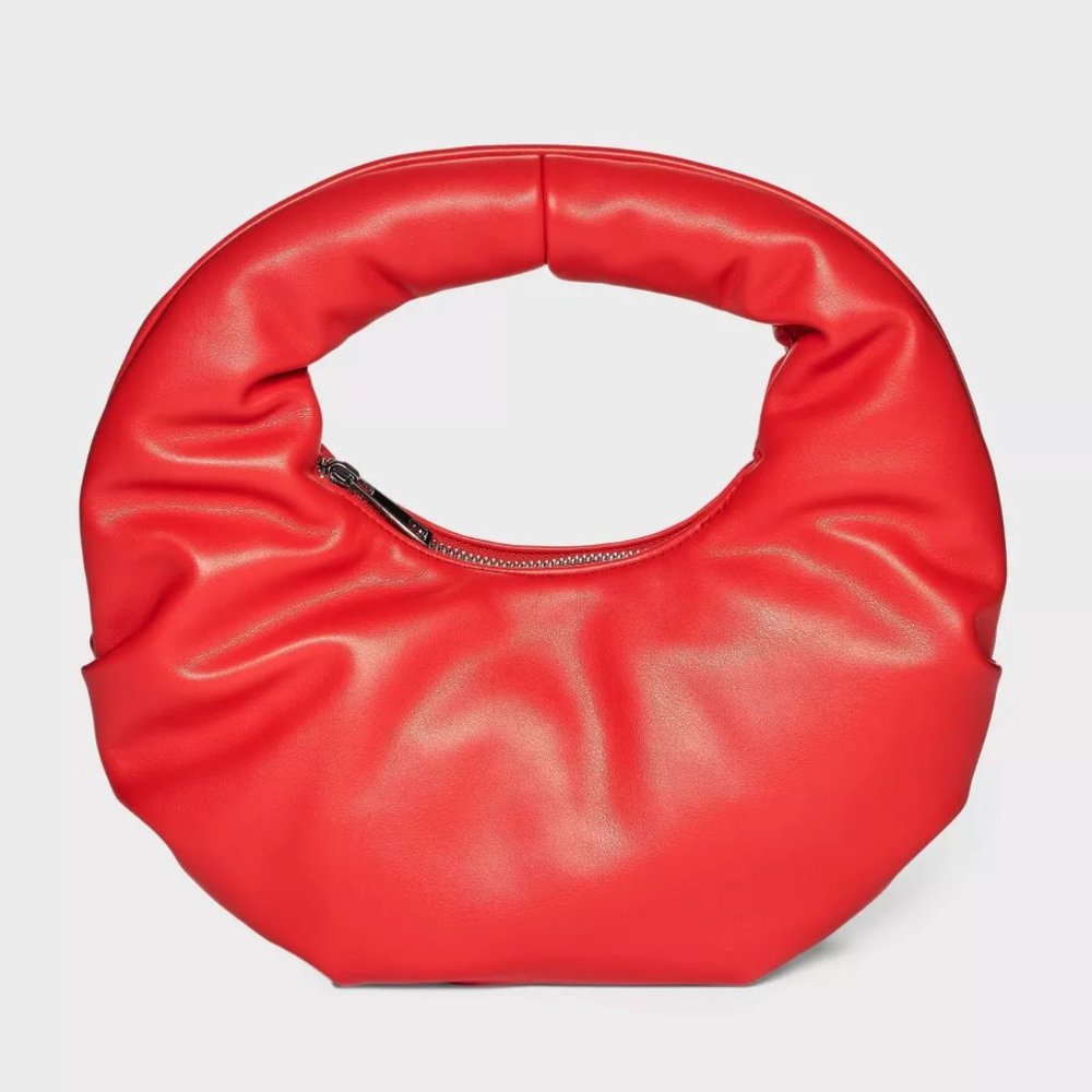 Croissant Tote Handbag - Future Collective™ with Reese Blutstein Red